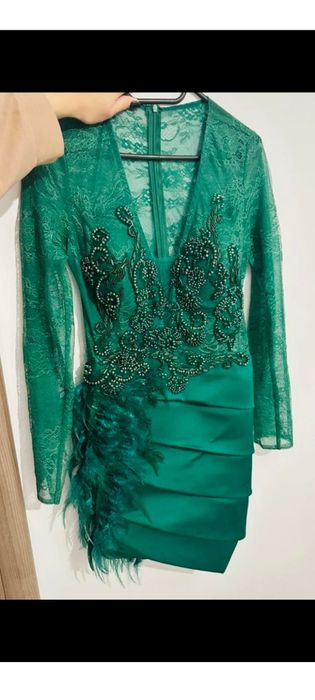 Rochie eleganta verde