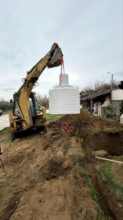 Услуги с багер и самосвал
