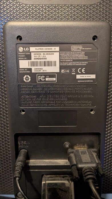 monitor LG 22EN33S 21.5 inch