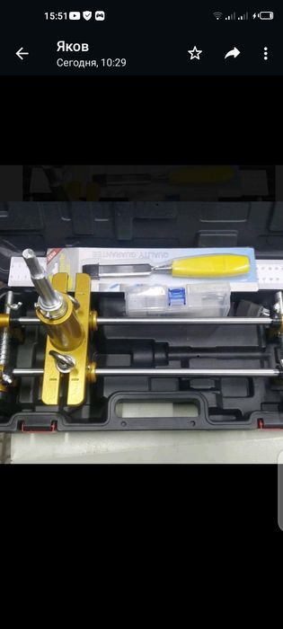 Кондуктор для врезки дверных замков