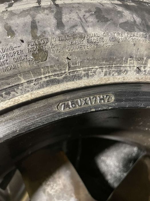 5 бр 17 цола Мерцедес