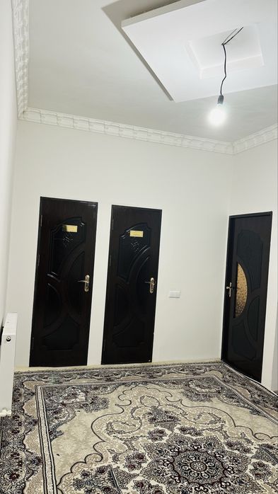 1-etaj 2 xonali qilingan 56m2 + podval 40m2 6-mkr