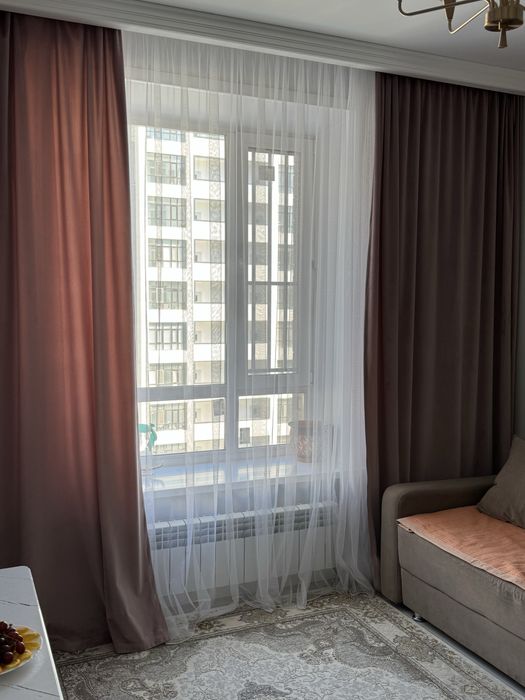 Шторы+тюль комплект