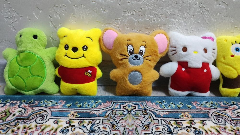 Yumshoq oʻyinchoqlar . Optomga. 22 smdan xar xil turdagi.