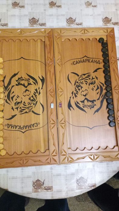 Нарды деревянные, мастеровая