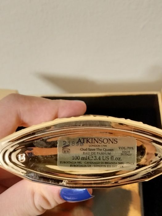 Atkinsons Oud Save The Queen Way de Parfum 100 ml
Notele de varf sun