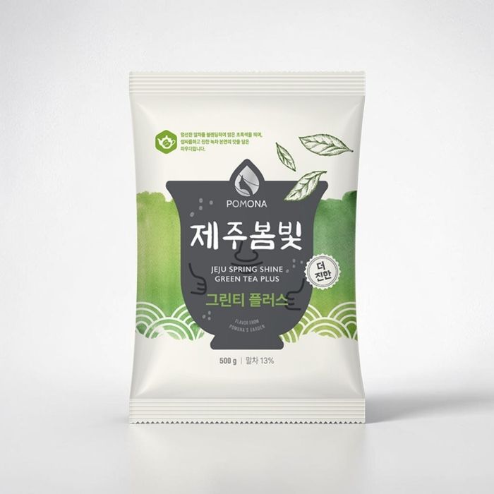 Оригинальный Matcha Pomona Jeju Spring Shine Green Tea Plus 500 г