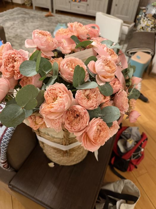 Букет корзинка verde