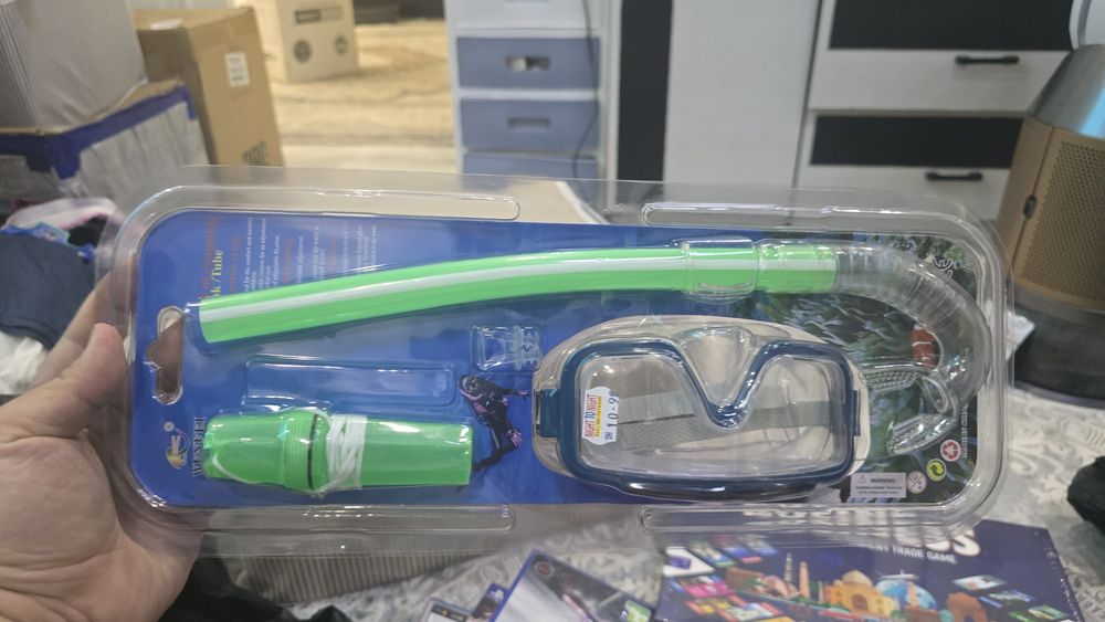 Для ныряния специальный набор