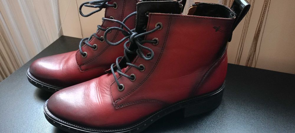 Дамски боти естествена кожа