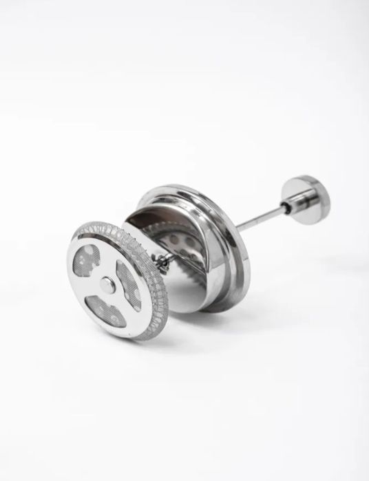 Заварочный термо чайник френч пресс, из нержавейшей стали Объем 1 литр