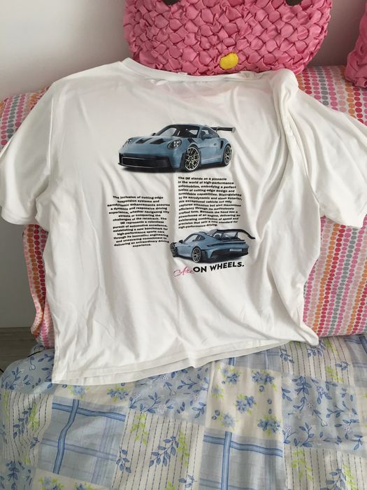 футболка с принтом Porsche 911