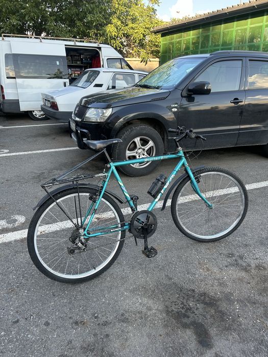 bicicleta moutan bike turcoaz