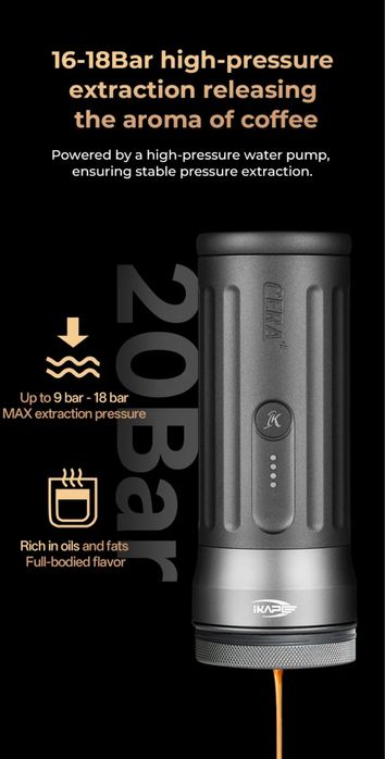 Портативная  эспрессо кофеварка K2Pro 58 mm( Окончательно!)