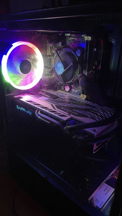 Vând setup gaming full sau schimb cu cross de 125cc (cititi descrierea)