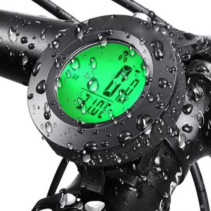 Компютър за мотопед и вело Automat, LCD дисплей, Водоустойчив