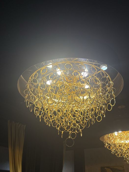 Красивые люстры круглые