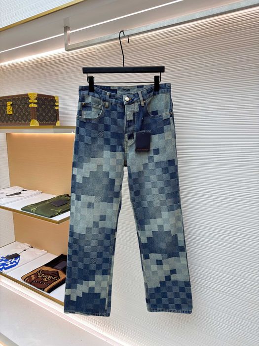 Blugi Louis Vuitton Calitate Premium