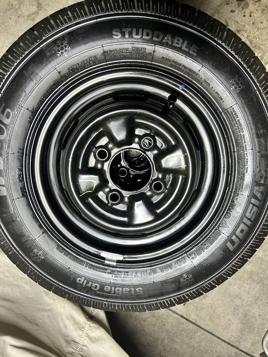 Диски и резина шипы на DAMAS