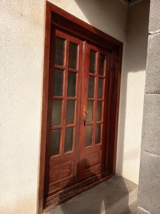 Ușa stejar 2x 125  cu deschidere in 2 direcții