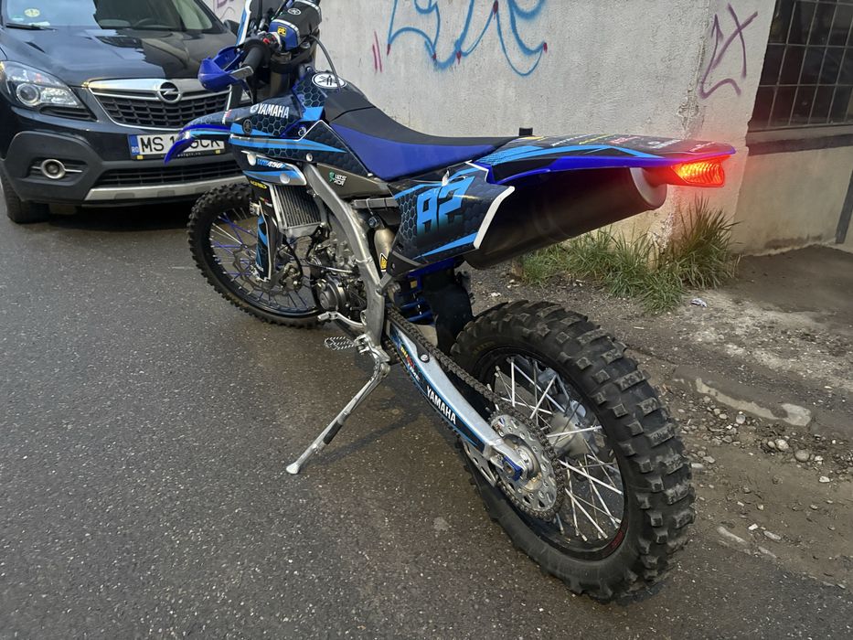 Yamaha WR450F inmatriculata