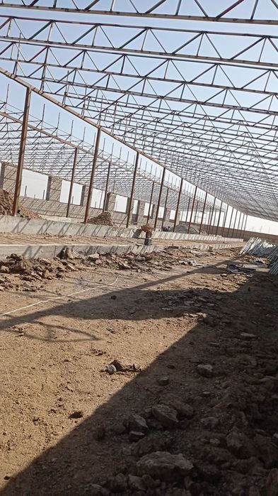 Том Навес Катта биноларни томи иссикхоналар куриб берамиз