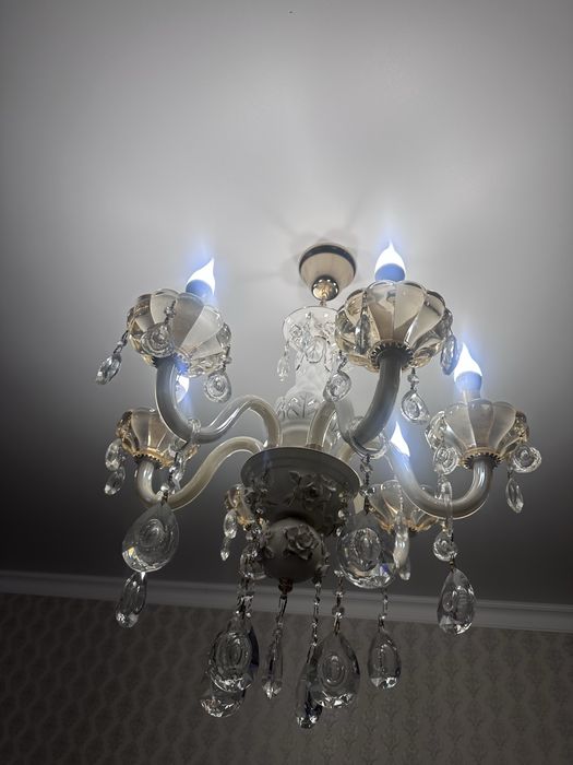 Люстра Турция керамика хрусталь