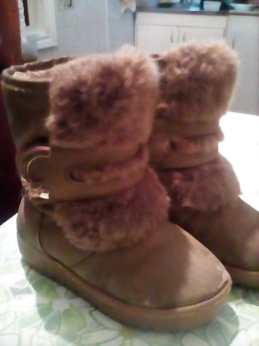 Сапоги тёплые для девочек