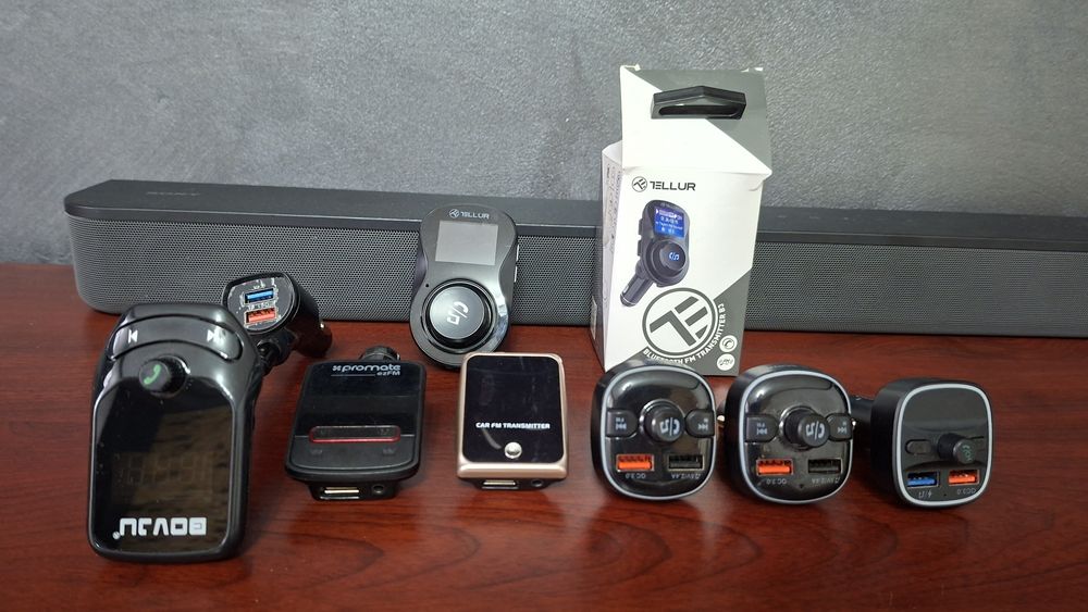 Modulator FM cu Bluetooth, 2x usb, jack, card - 50 lei, Galati