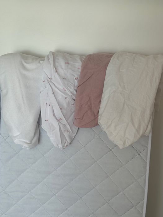 Saltea cocos patuț + 4 cearceafuri