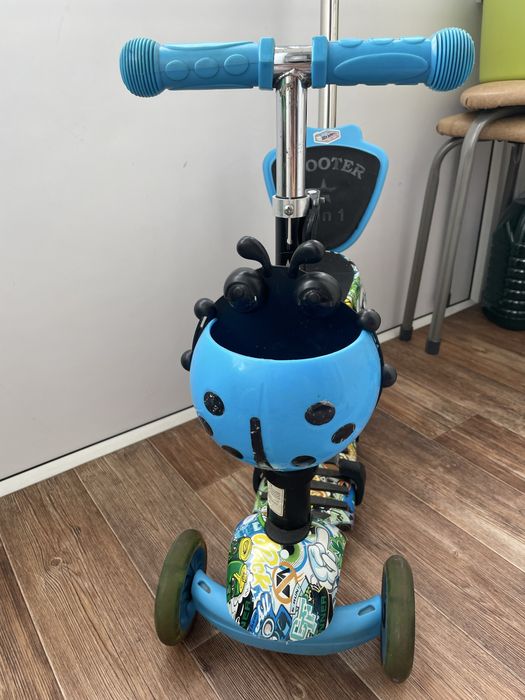 Десткий самокат трансформер