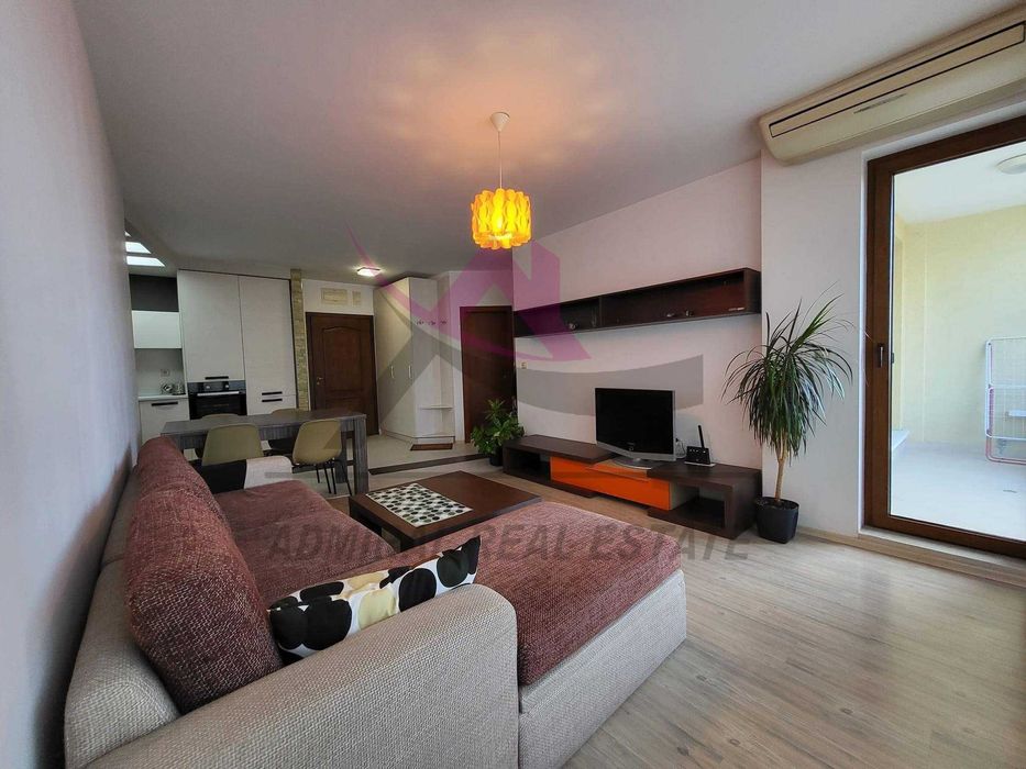 Дава се под наем Двустаен апартамент в Варна, м-т Евксиноград - 65 кв.м за 498.27 € - Снимка #1