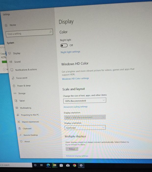 PC Lenovo all in one i3 12GB Ram