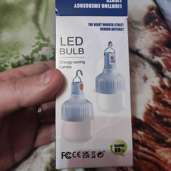 becuri cu acumulator pentru camping