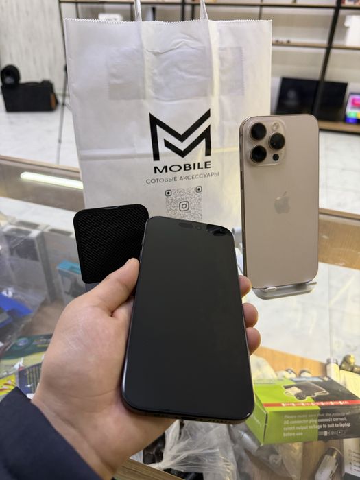 Айфон 16 про мах 256гб 100%