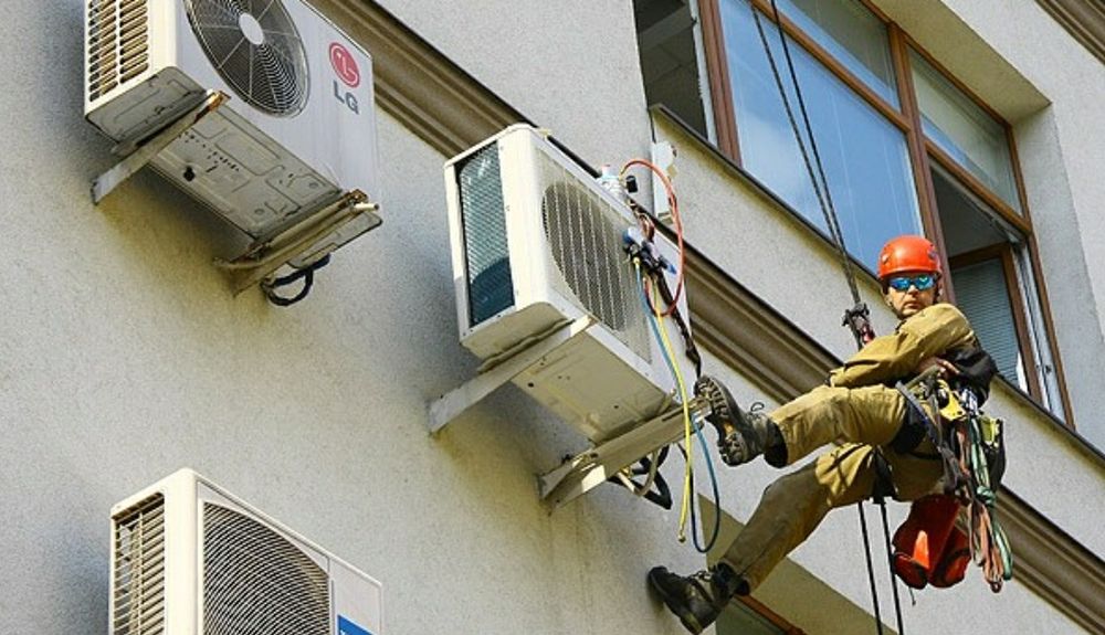 Установка кондиционеров