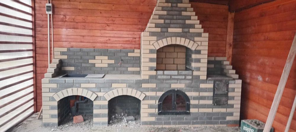 Grătare de cărămidă zidite si personalizate