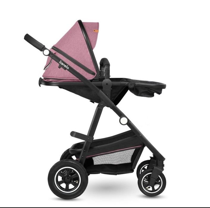 Cărucior multifuncțional 2 în 1, roz