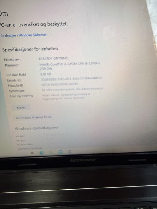 Lenovo g580 перфектен