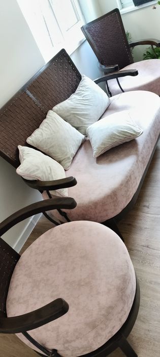 Диван с две красла