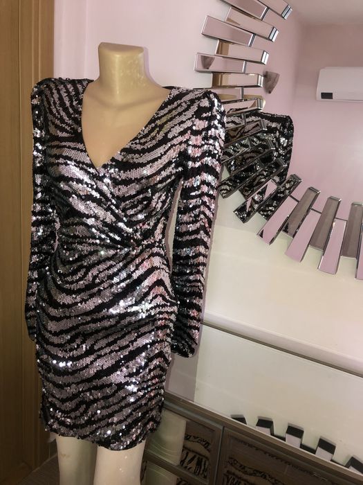 Rochie de ocazie argintie