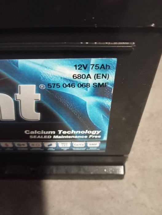 Baterie auto Macht 75 amperi stare perfectă