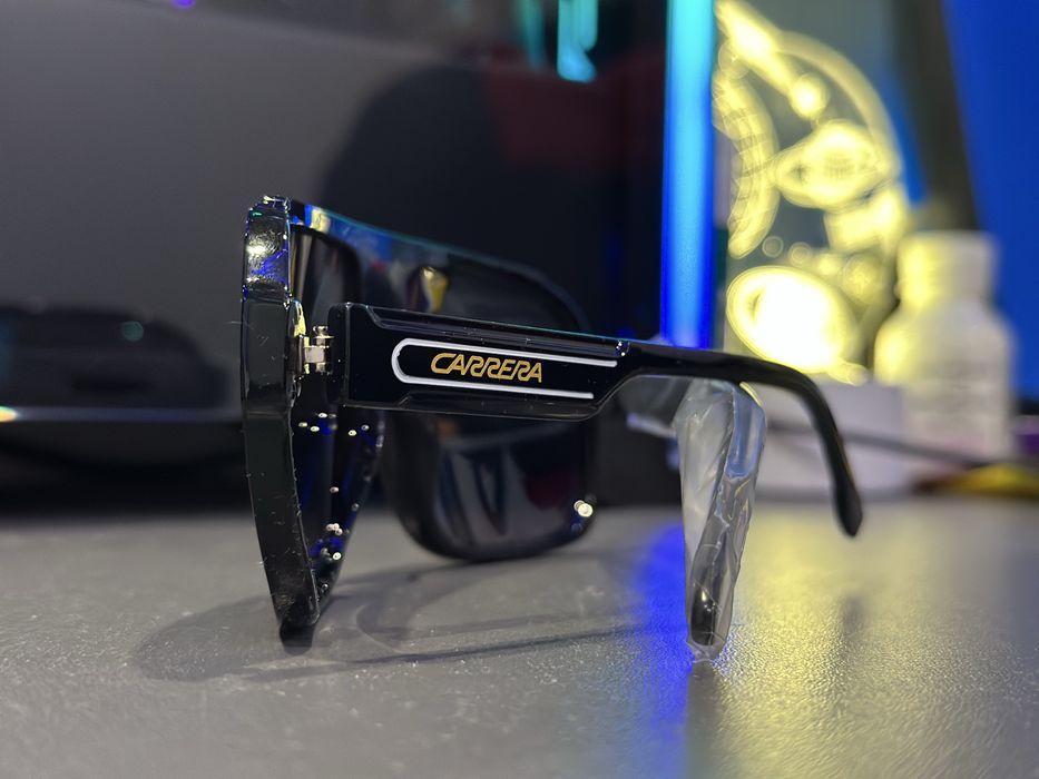 Слънчеви очила Carrera – Огледални стъкла, Oversized стил – UV защита!