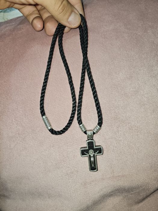 Крест серебряный