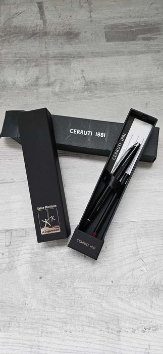 Pix negru-argintiu Cerruti-1881, certificate originale