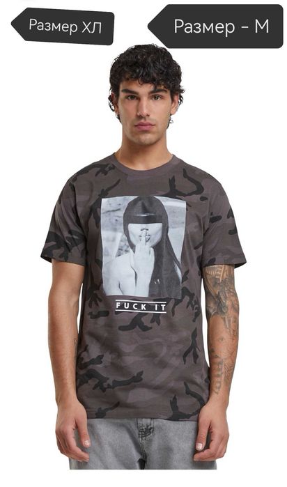 Промо за 15 лева - 2 бр. мъжки тениски Mister tee - от М до 2 ХЛ