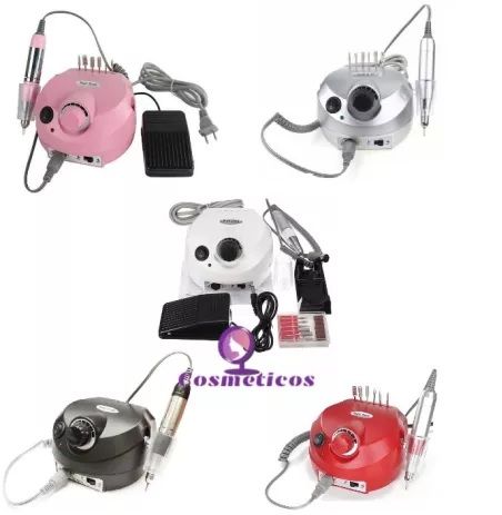 Kit unghii false/gel freza electrica unghii 35.000rpm lampa led uv 48w