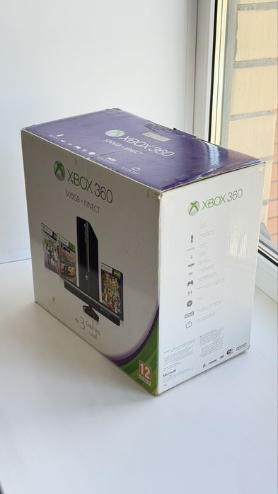 XBox 360 500GB+Kinect