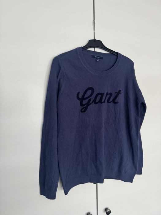 Pulover Gant bleumarin din lana marimea xl