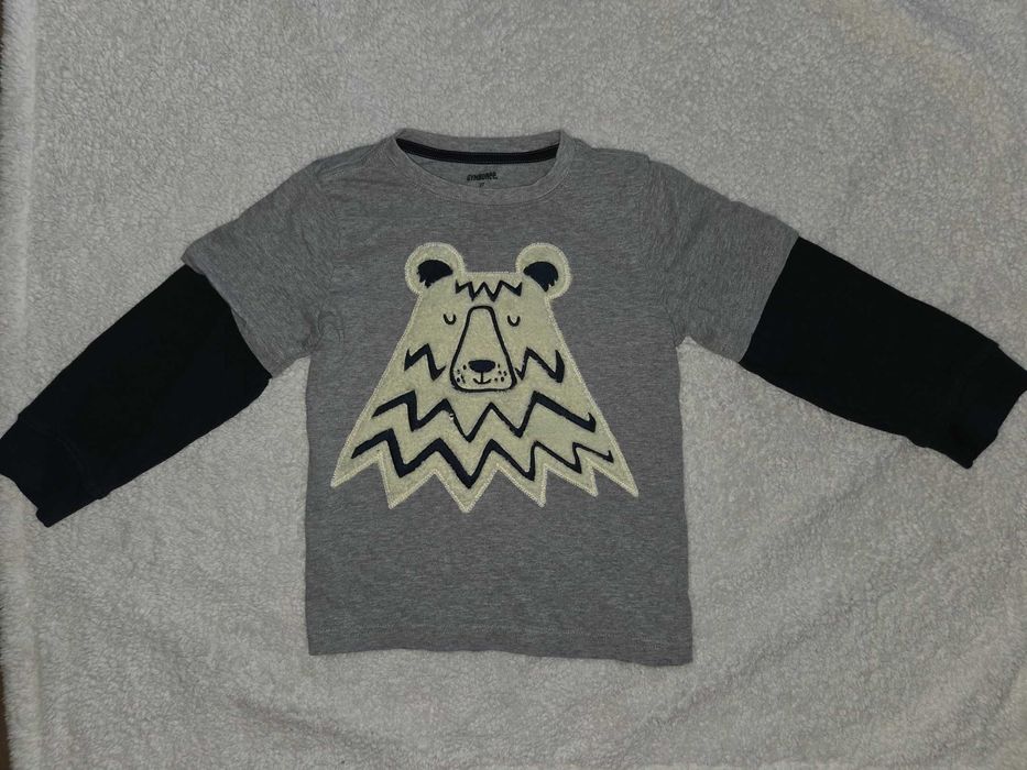 9 Детски Есенно-Зимни Блузки с Дълъг Ръкав за Момче 2-3г